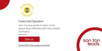 Speaker: Nice Weed Company